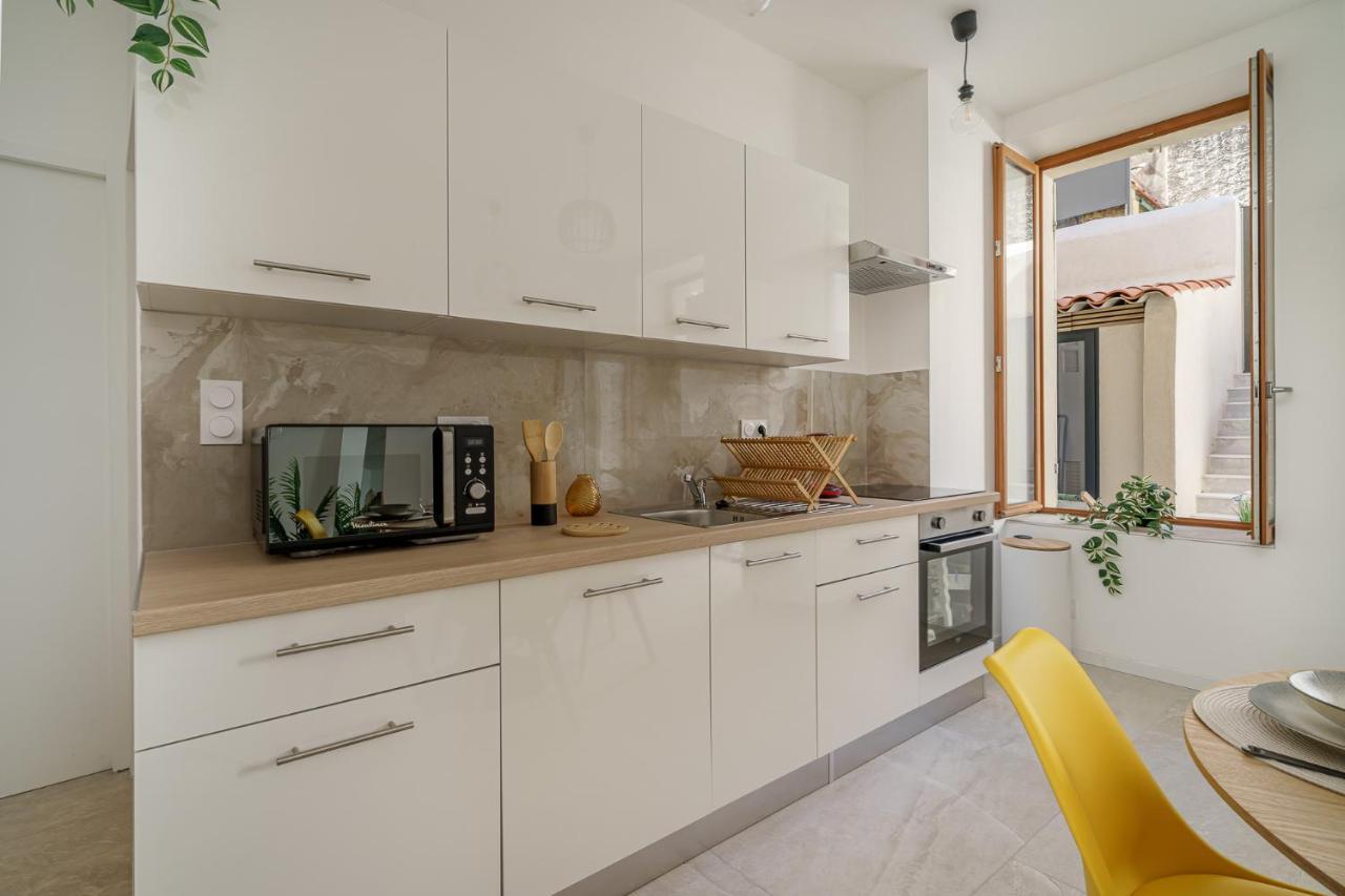 Sublime Appartement Avec Terrasse & Climatisation Marseille Extérieur photo