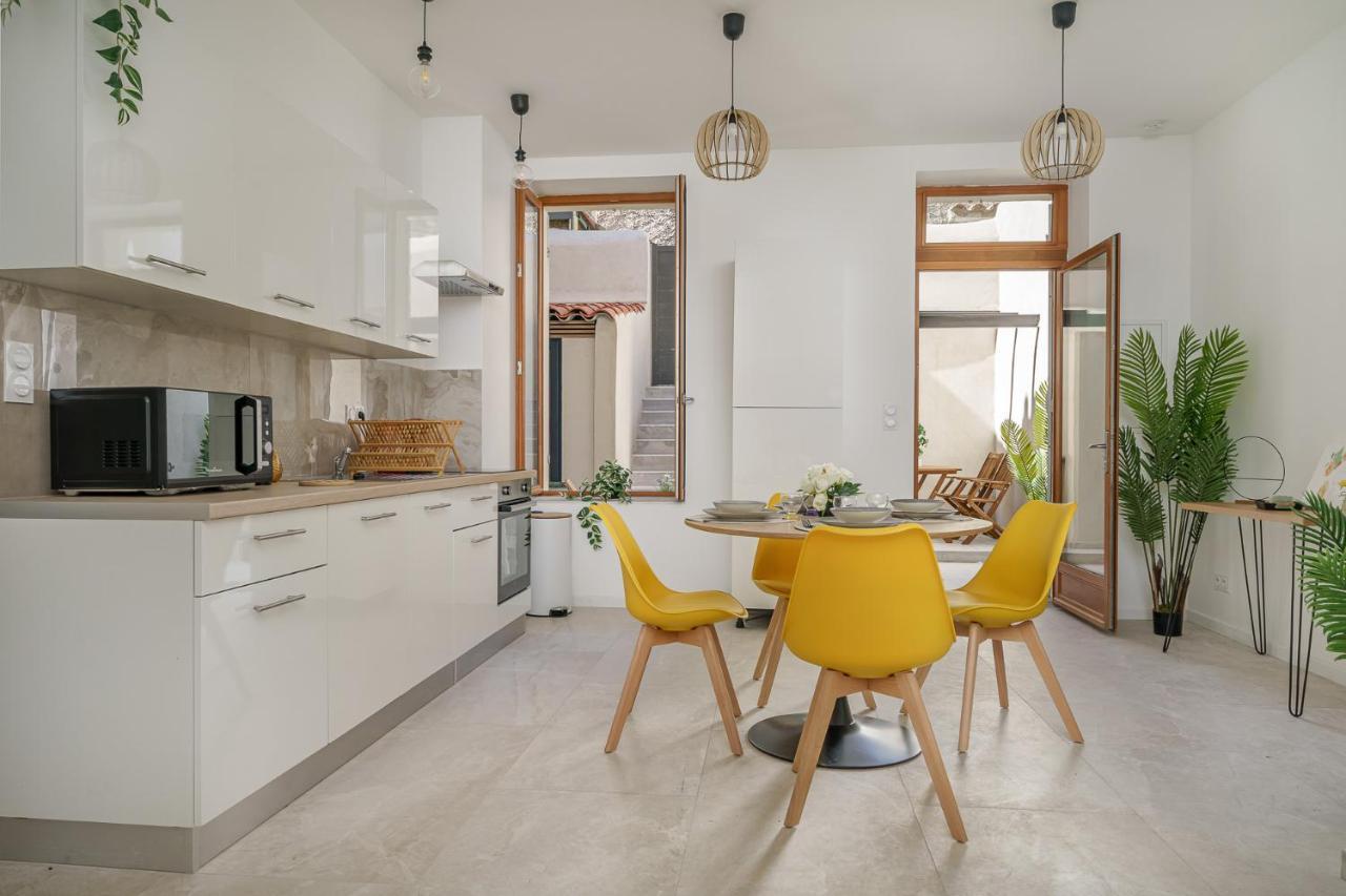 Sublime Appartement Avec Terrasse & Climatisation Marseille Extérieur photo