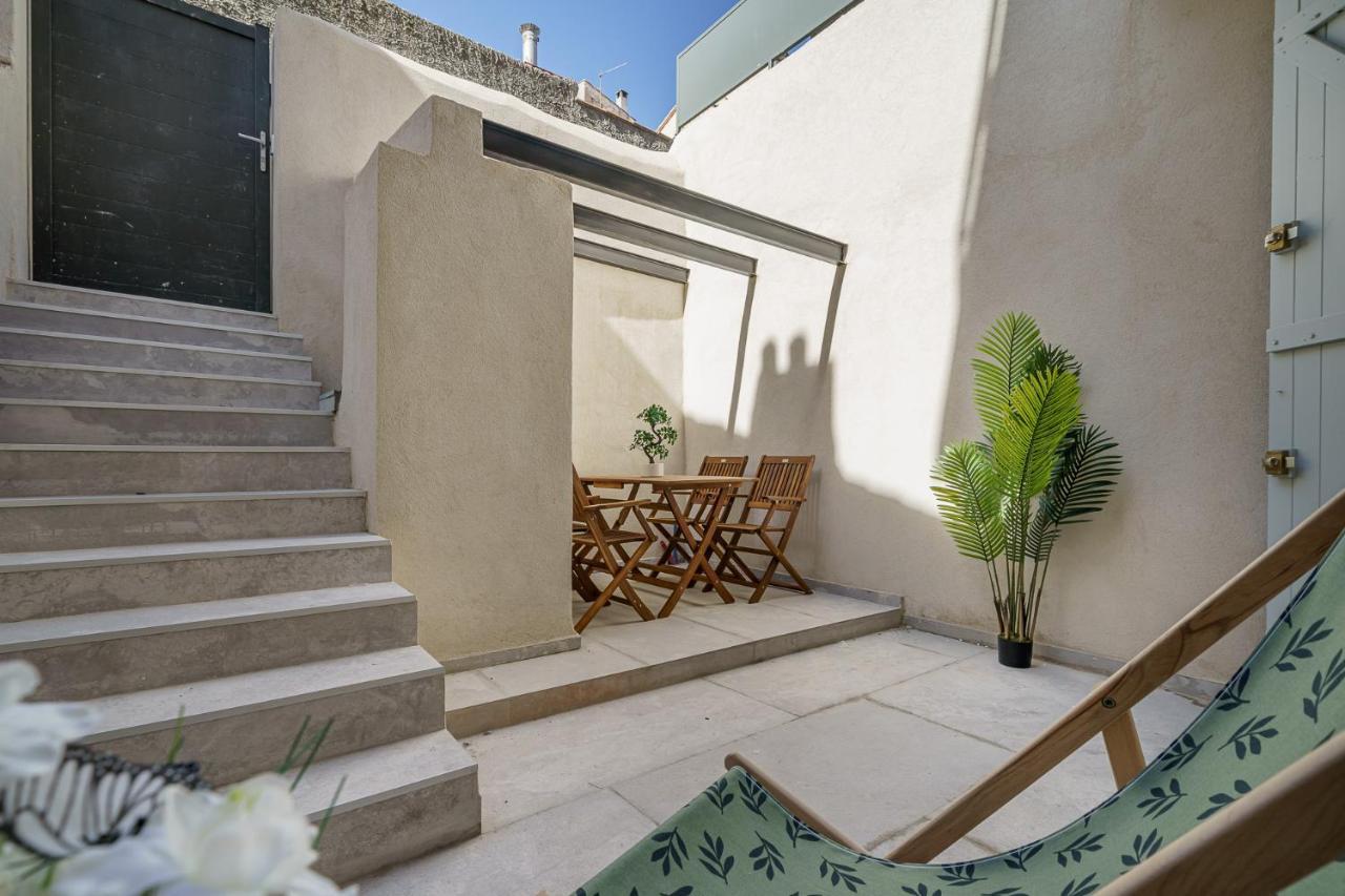 Sublime Appartement Avec Terrasse & Climatisation Marseille Extérieur photo
